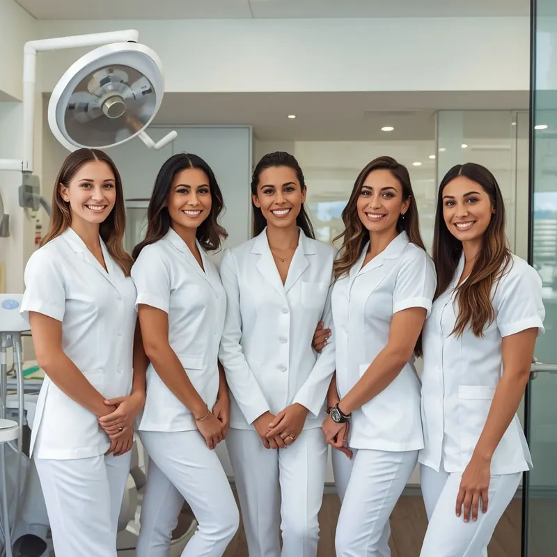 Equipe da DENS Odontologia especializada em estética orofacial e harmonização facial
